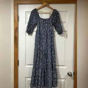 100% Cotton Blue Dress